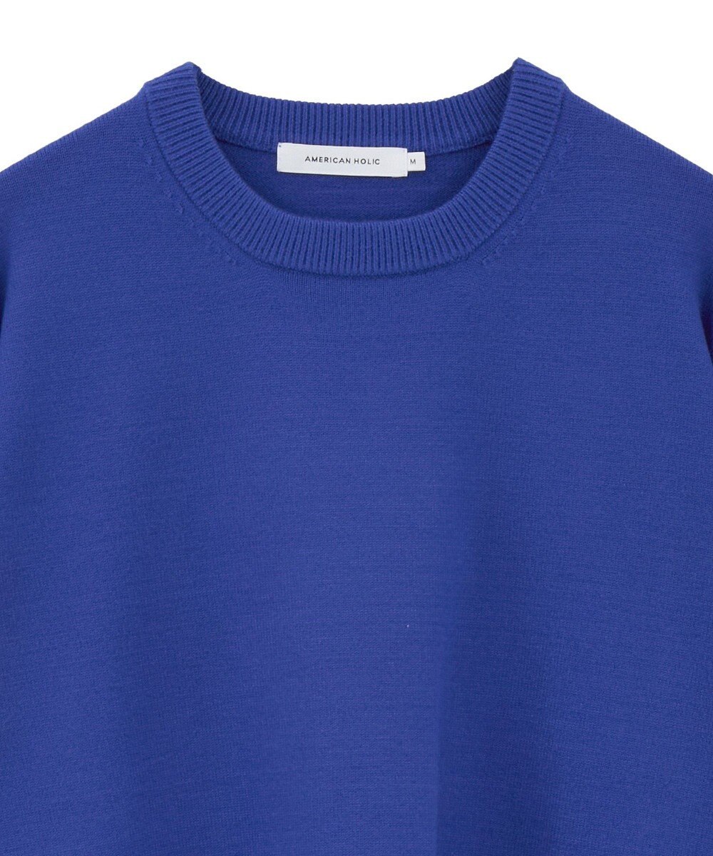 AMERICAN HOLIC 【WEB限定】バイパチサイドスリットニットプルオーバー 