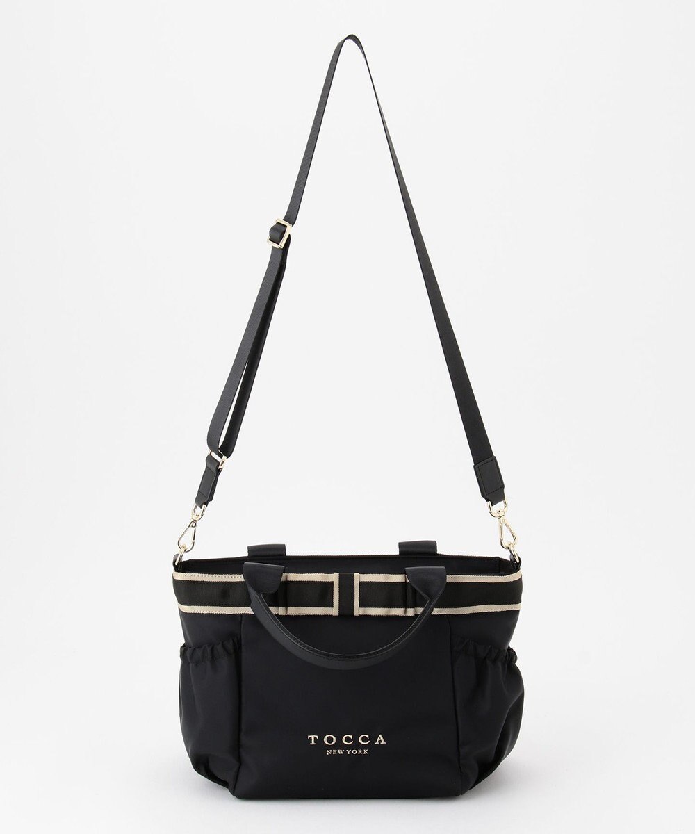 TOCCA DUAL RIBBON NYLON TOTE M トートバッグ M 
