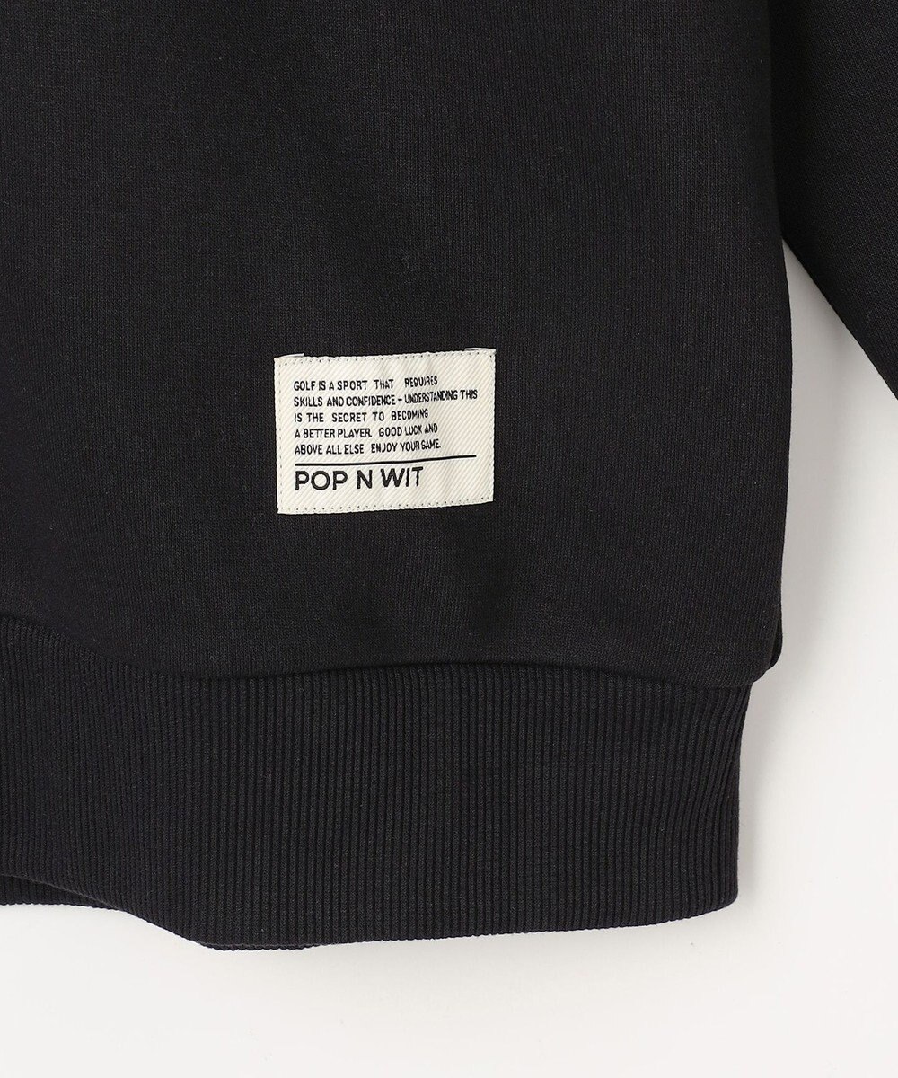 PW CIRCULUS 【MEN】ハーフジップ 裏毛スウェットトップス ゴルフ 