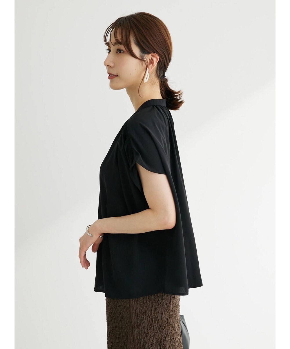 Green Parks ・ＥＬＥＮＣＡＲＥ　ＤＵＥ　イロイロ釦ドルマンブラウス 