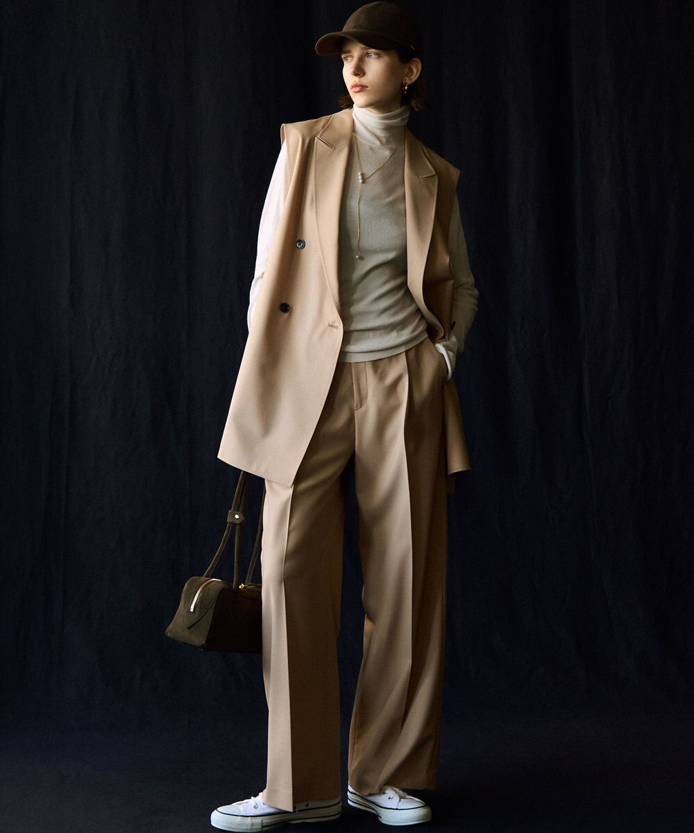 23区 【見上愛さん着用】ツイル キャップ 