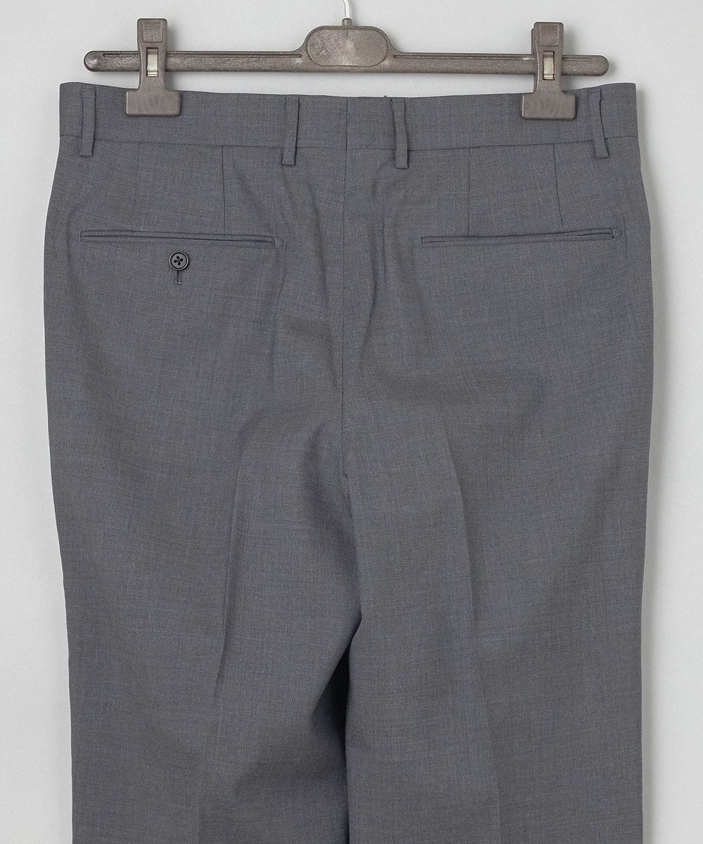 GOTAIRIKU ロングセラー【洗える/折り目加工/シワになりにくい/ウエストアジャスター】ウォッシャブル サマーウール100％パンツ_定番色(1タック)25年モデル 