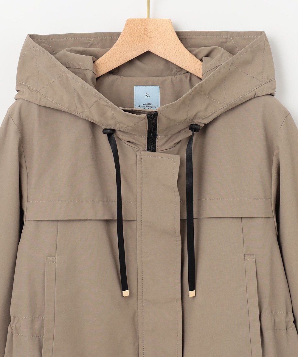 組曲 S 【WEB限定】フード付きライトブルゾン 