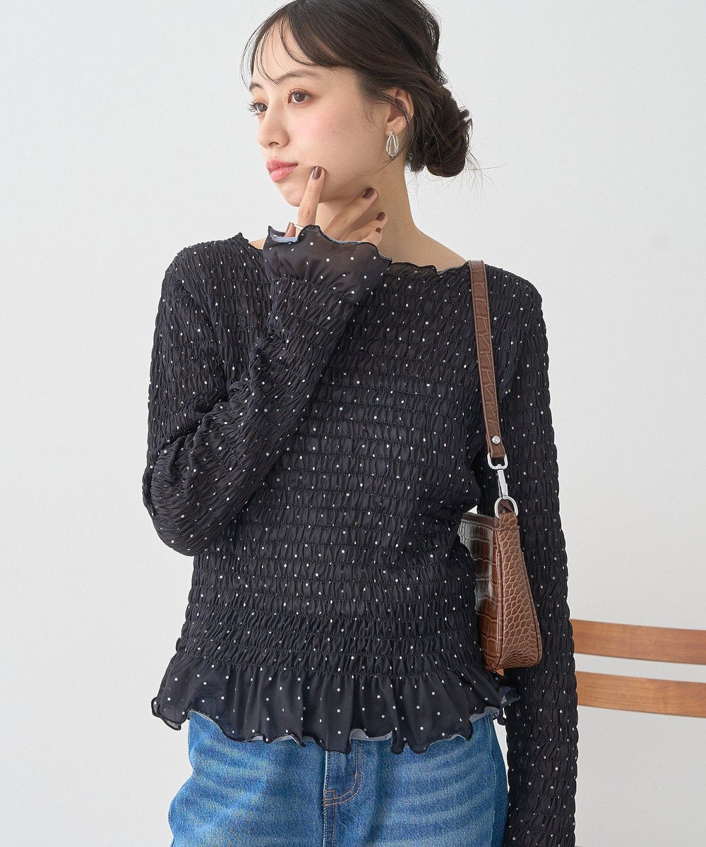 earth music&ecology シャーリングメロープルオーバー 