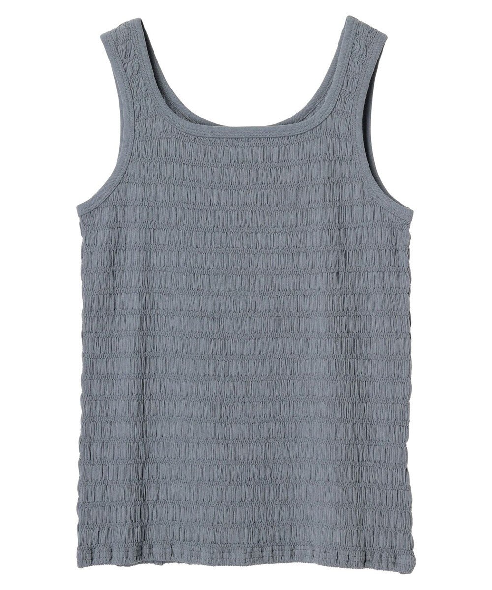 earth music&ecology シャーリングタンクトップ 