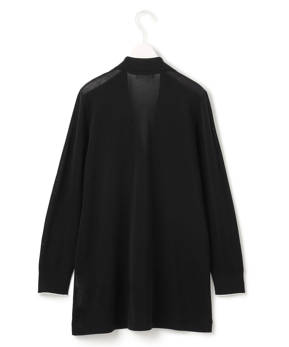 ICB 【洗える】ドライコットンアセテート ニットジャケット 