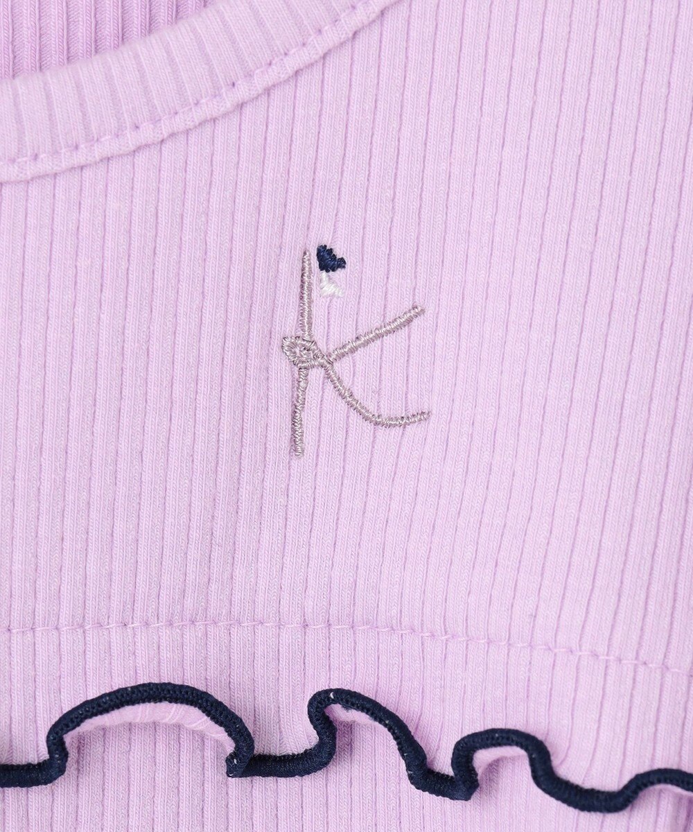 組曲 KIDS 【100㎝】パフスリーブ トップス 