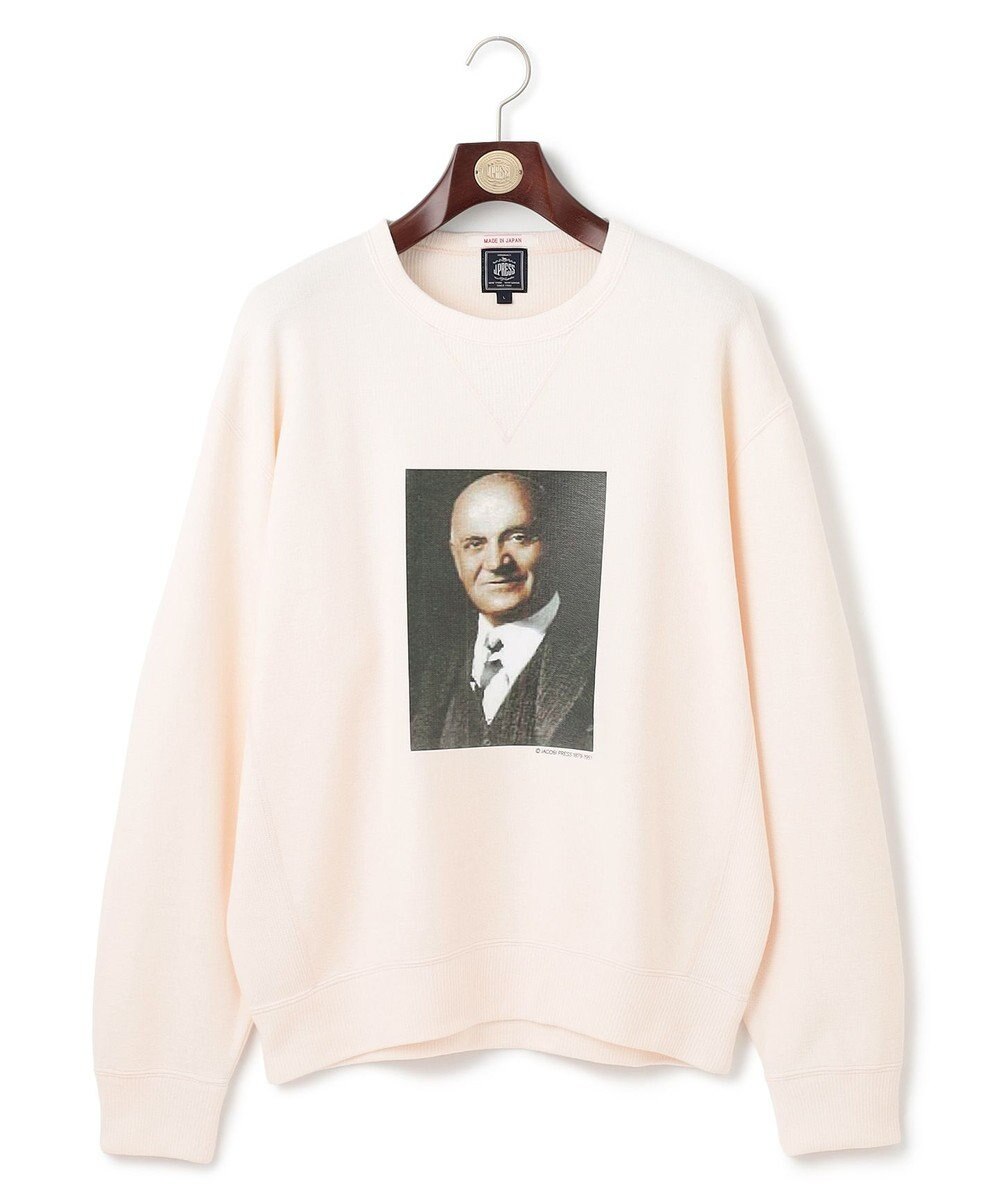J.PRESS MEN 【J.PRESS ORIGINALS】Cotton Double Face Gazette Sweat Shirt / Japan Made 