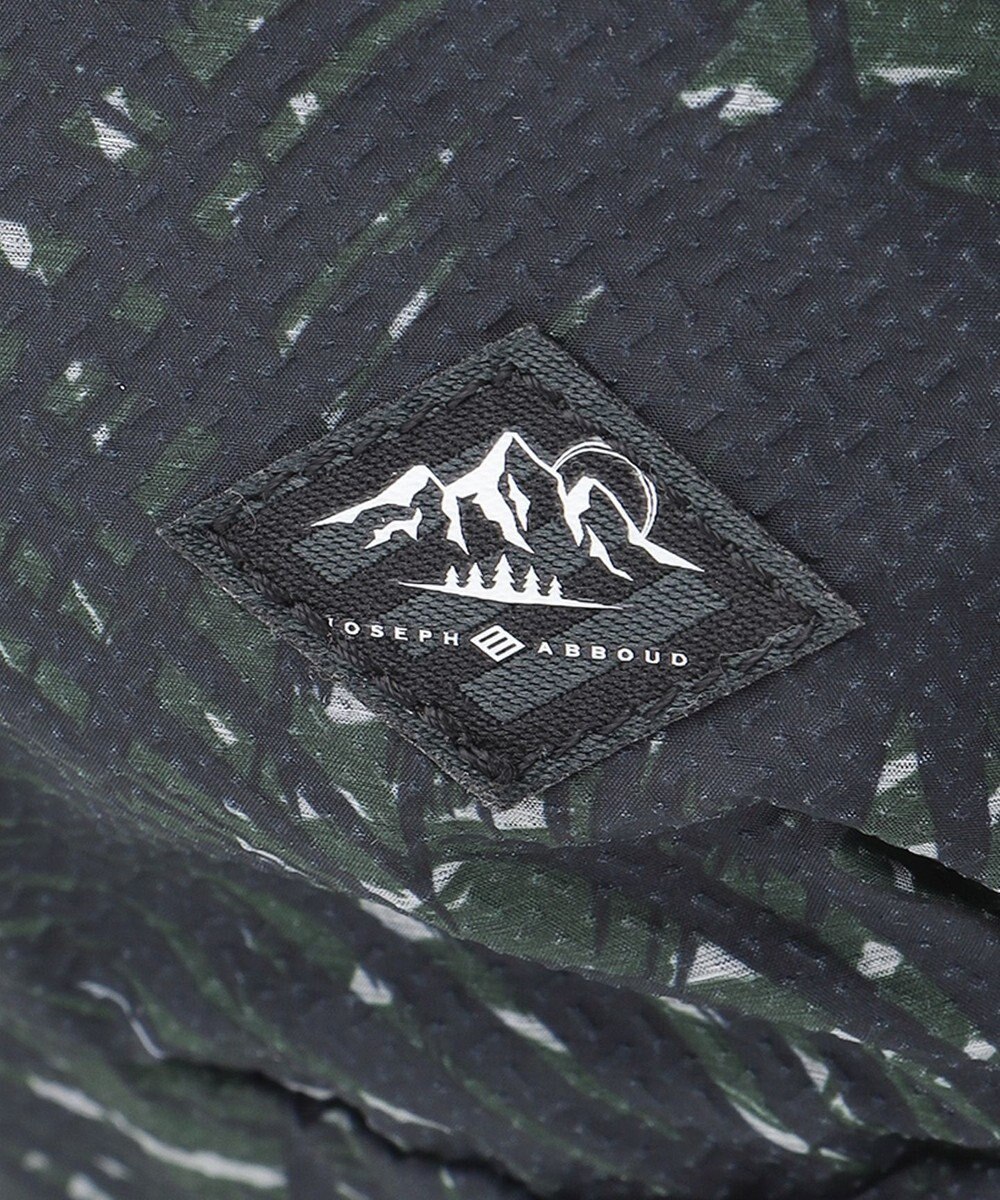 JOSEPH ABBOUD MOUNTAIN 【UNISEX】3Dエンボスリーフ バックパック 