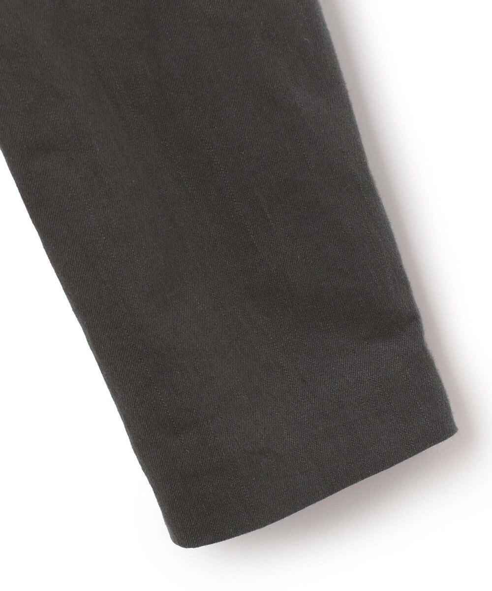 ICB 【吸水速乾機能付き】ペーパーコットンリネンツイル　ノーカラージャケット 