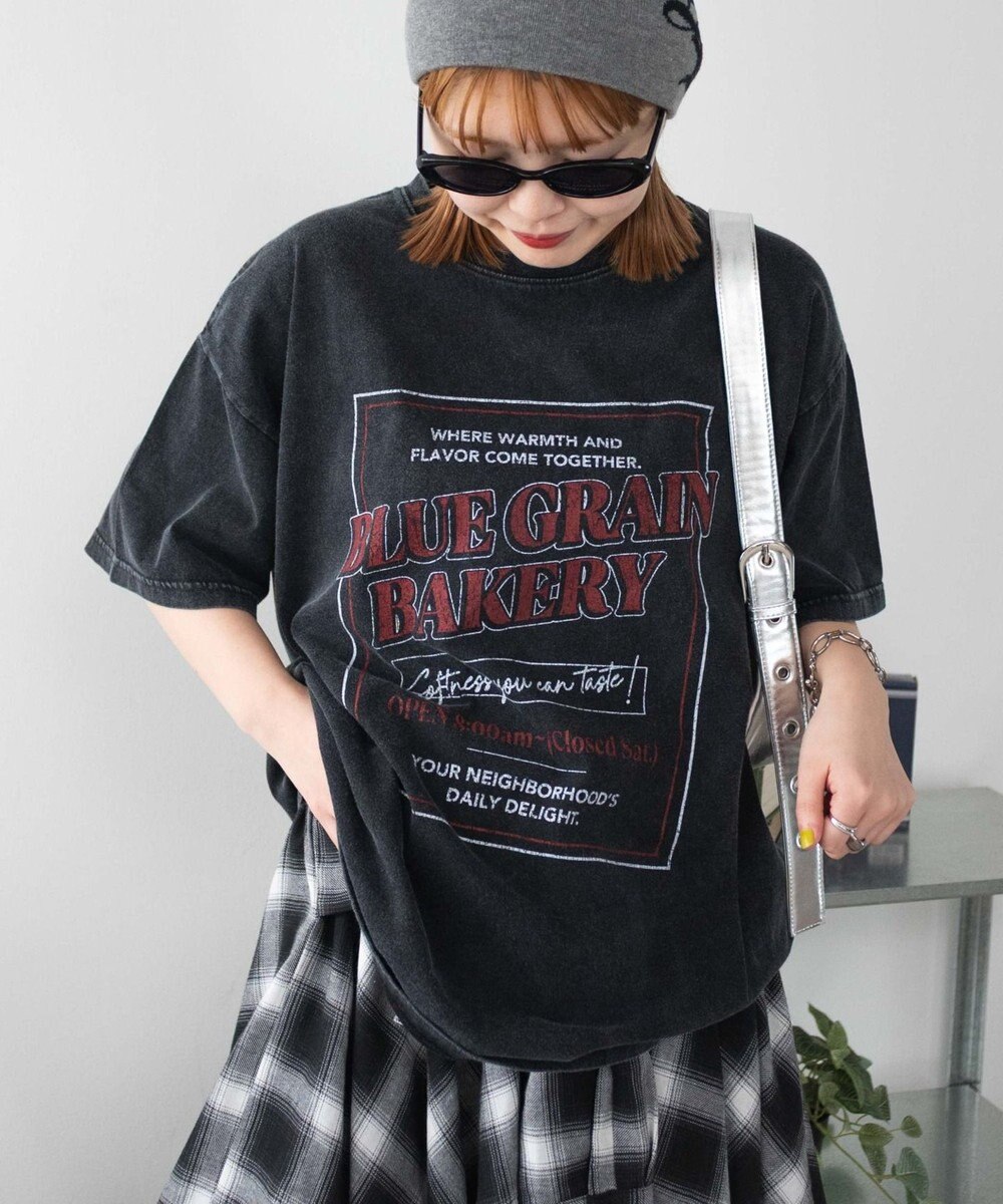 WEGO ヴィンテージウォッシュグラフィックBIGT 