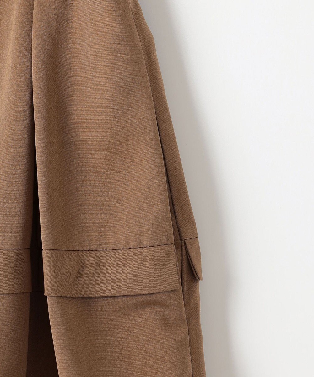 組曲 フリルタフタ フレアスカート 