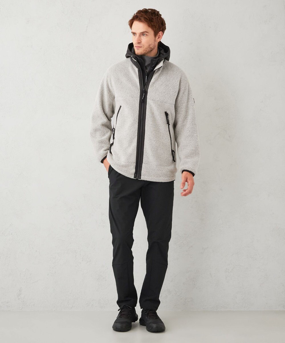 JOSEPH ABBOUD MOUNTAIN 【UNISEX】サスティナブル ボアブルゾン 