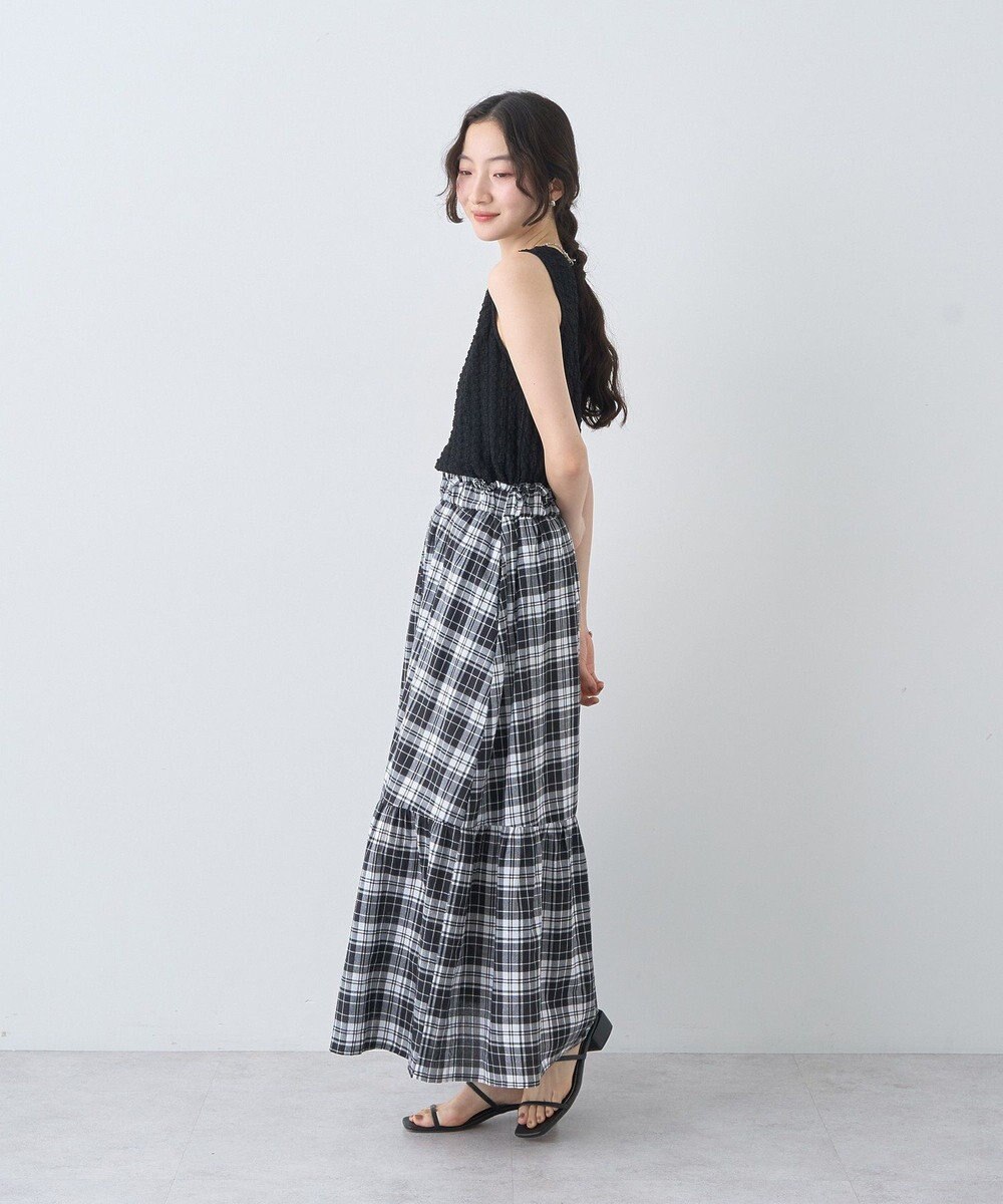 earth music&ecology ストレッチレースタンクトップ 