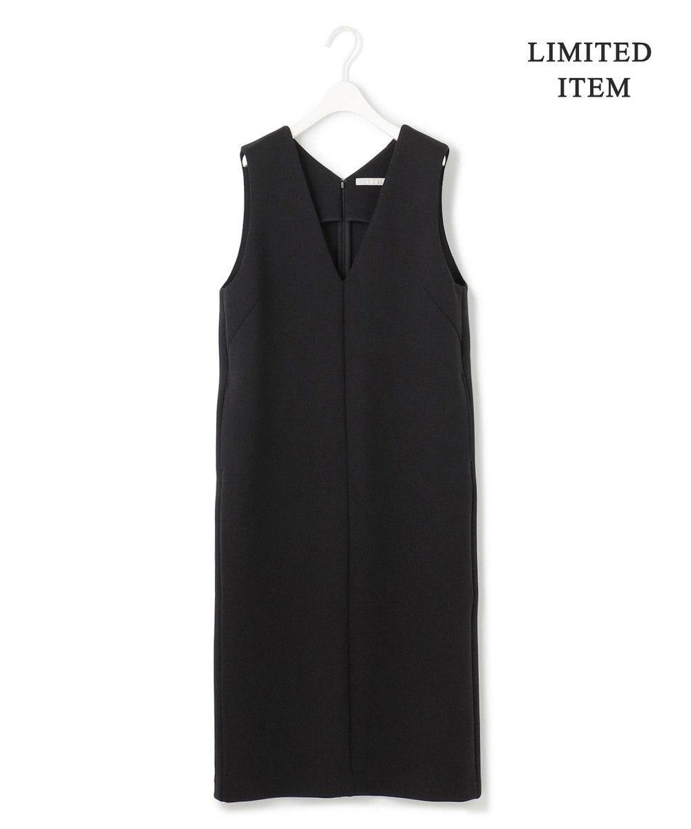 ICB L 【WEB限定・洗える】 コンパクトダブルフェイス ジャンパースカート 