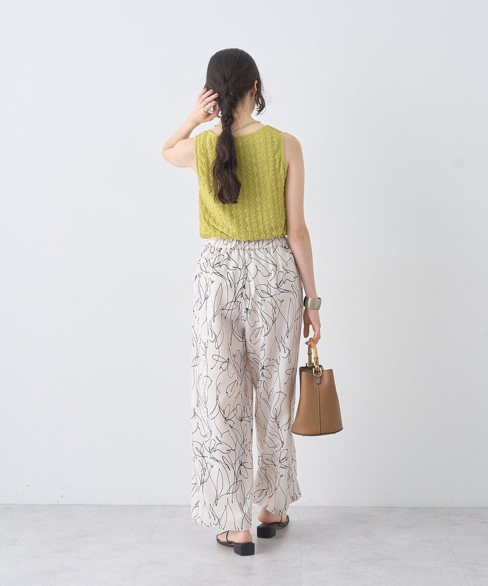 earth music&ecology ストレッチレースタンクトップ 