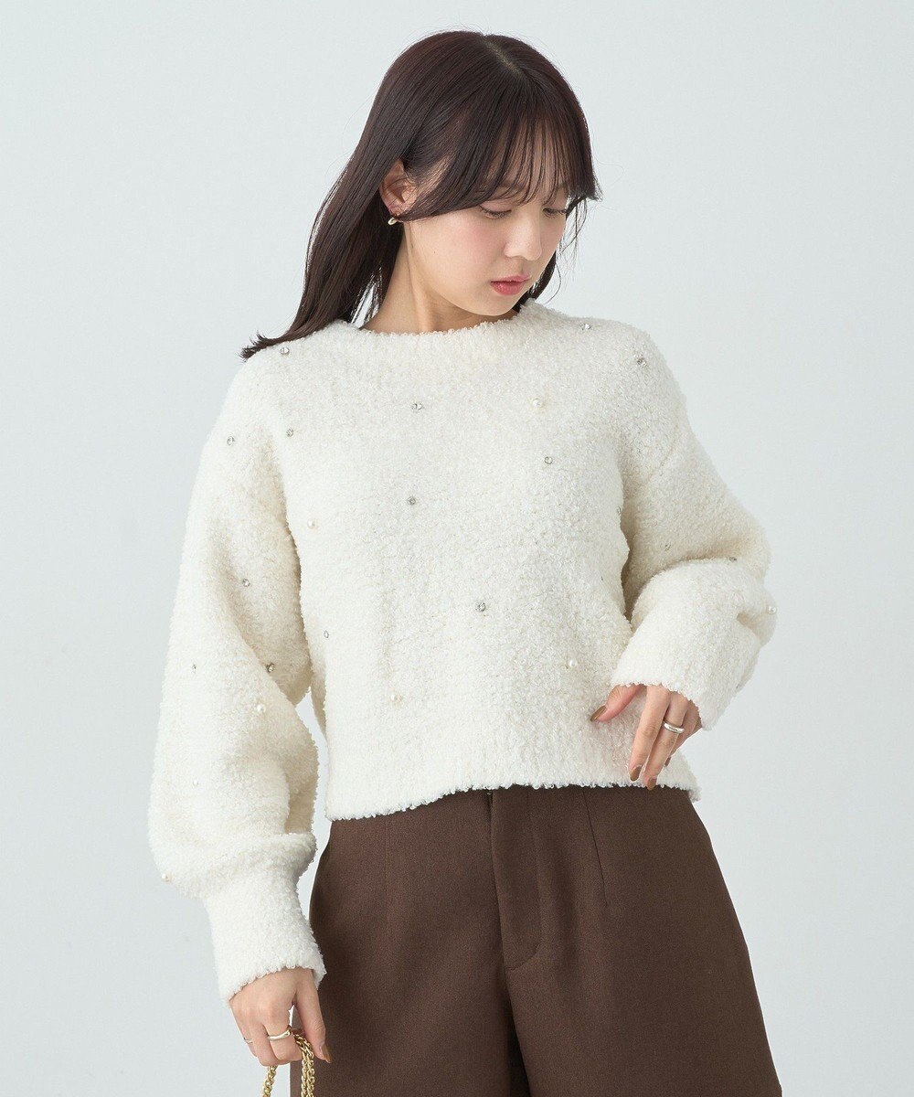 earth music&ecology ブークレービジュープルオーバー 