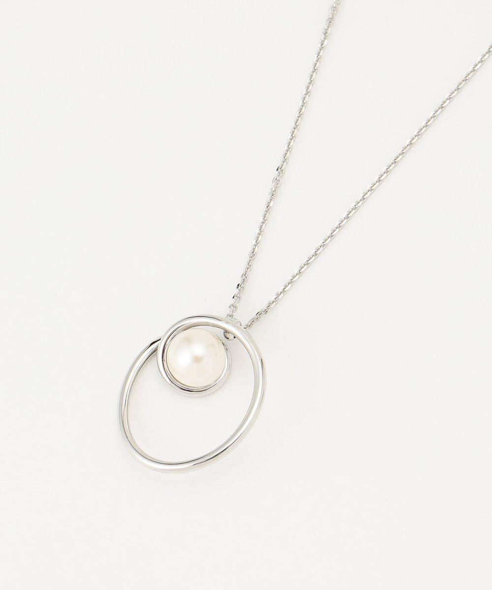 J.PRESS LADIES カーブパール ネックレス 