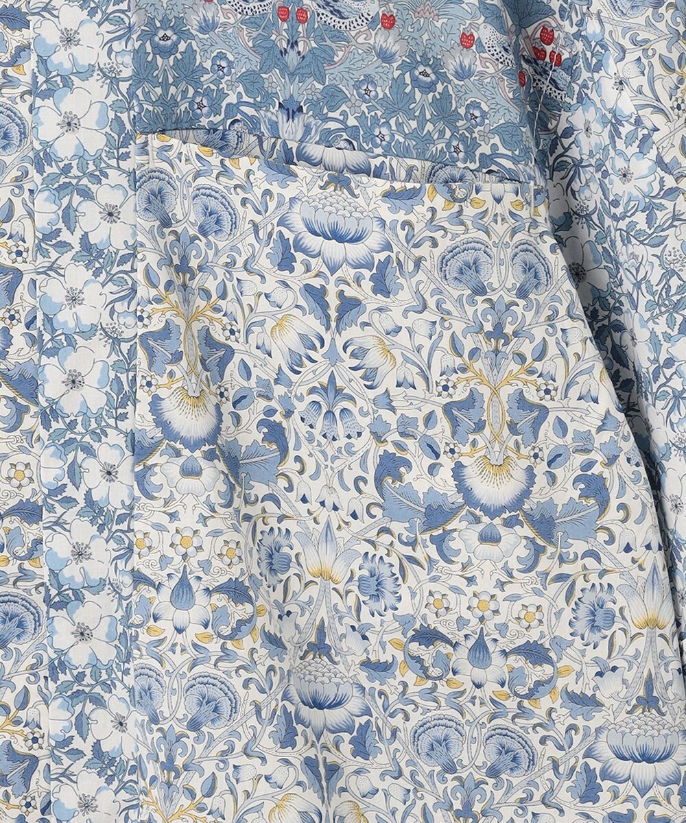 JOSEPH HOMME 【LIBERTY】 パッチワークリバティ 半袖シャツ 