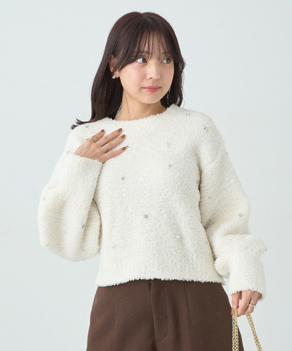 earth music&ecology ブークレービジュープルオーバー 