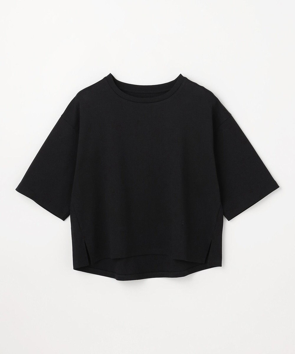 ANY 【Sサイズあり】オーガニックコットンスムース5分袖Tシャツ 