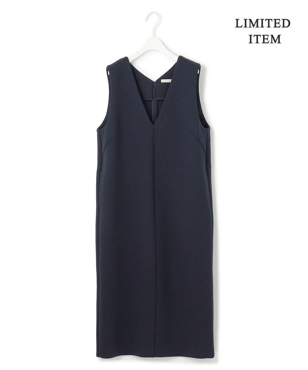 ICB L 【WEB限定・洗える】 コンパクトダブルフェイス ジャンパースカート 