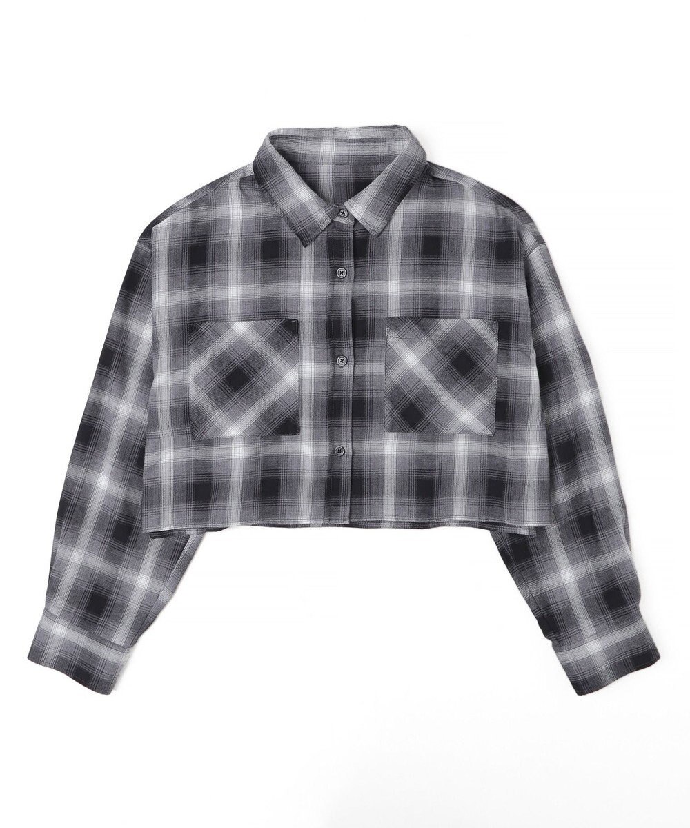 WEGO チェックショートシャツ 