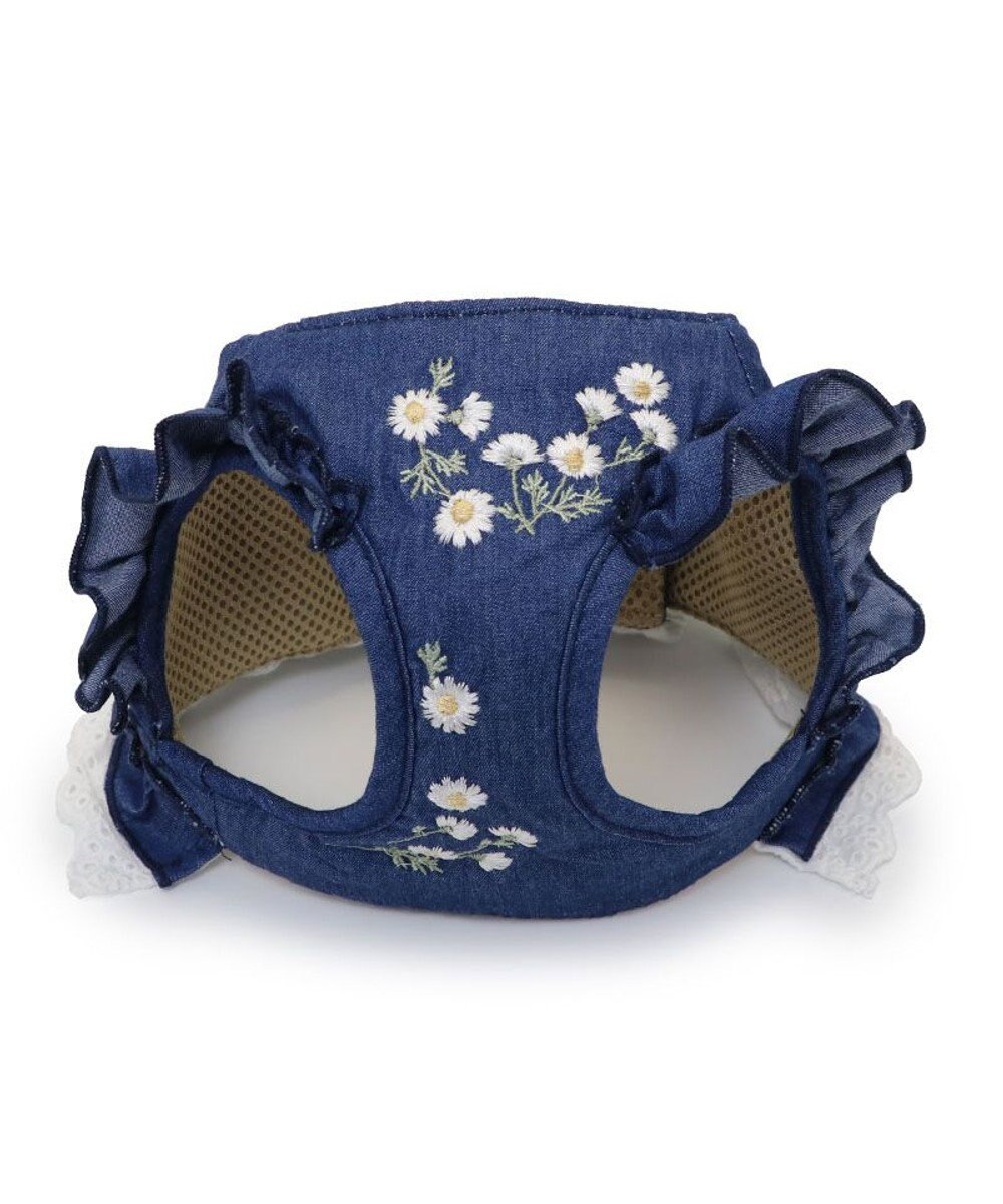 PET PARADISE ペットパラダイス デニムフリルハーネス ＳＭ 