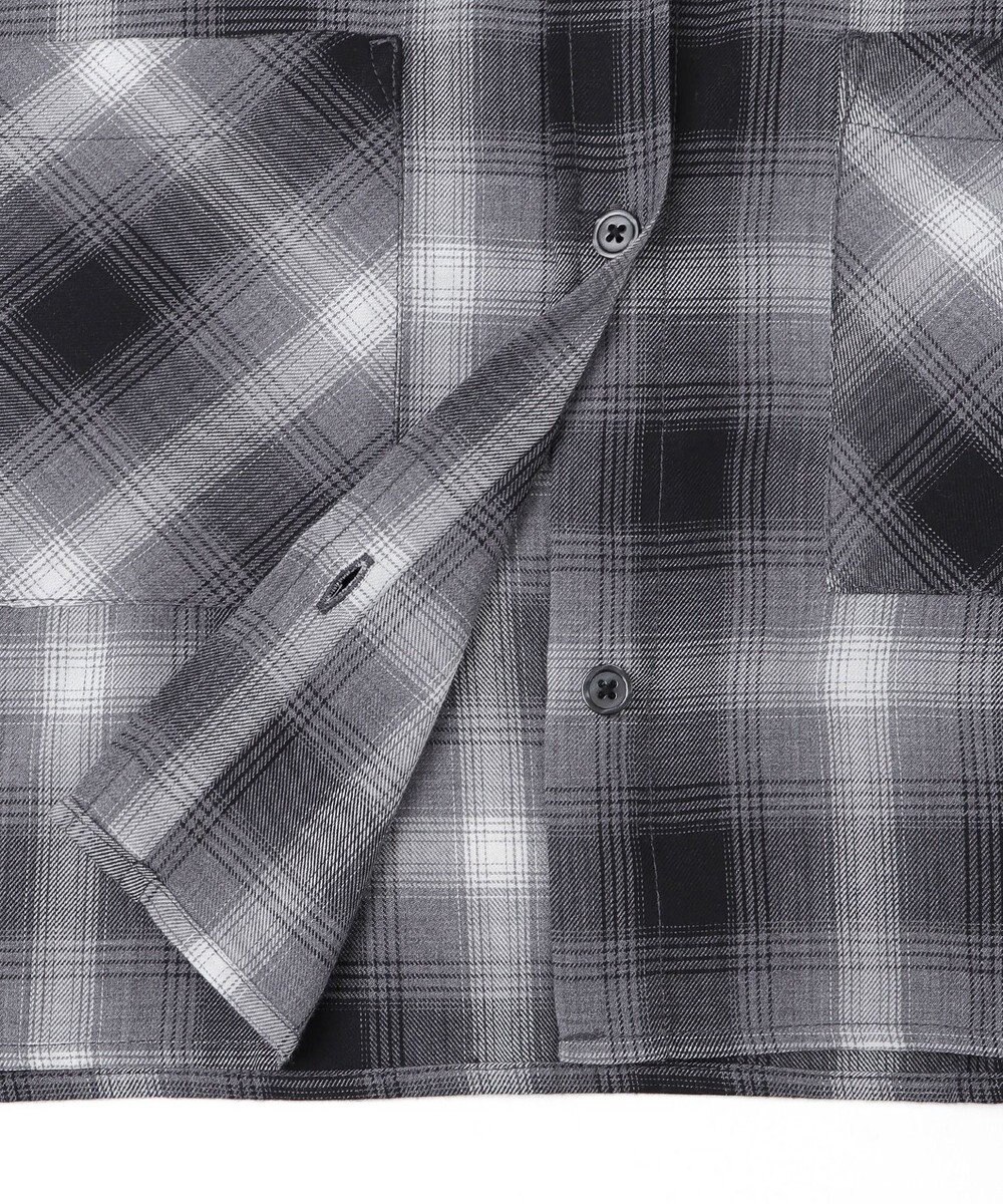 WEGO チェックショートシャツ 