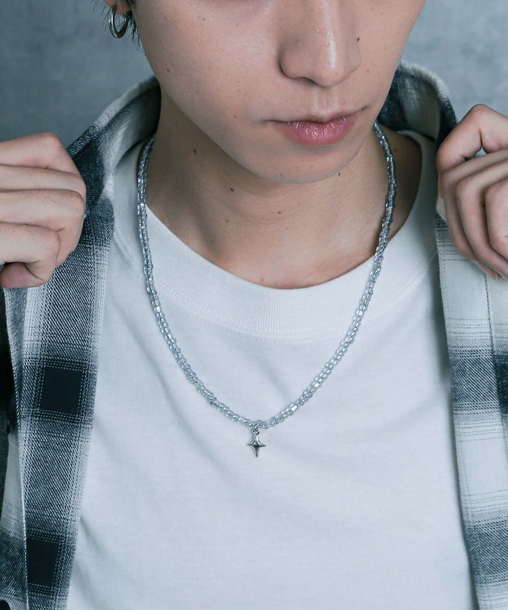 WEGO Mメタルモチーフビーズネックレス 