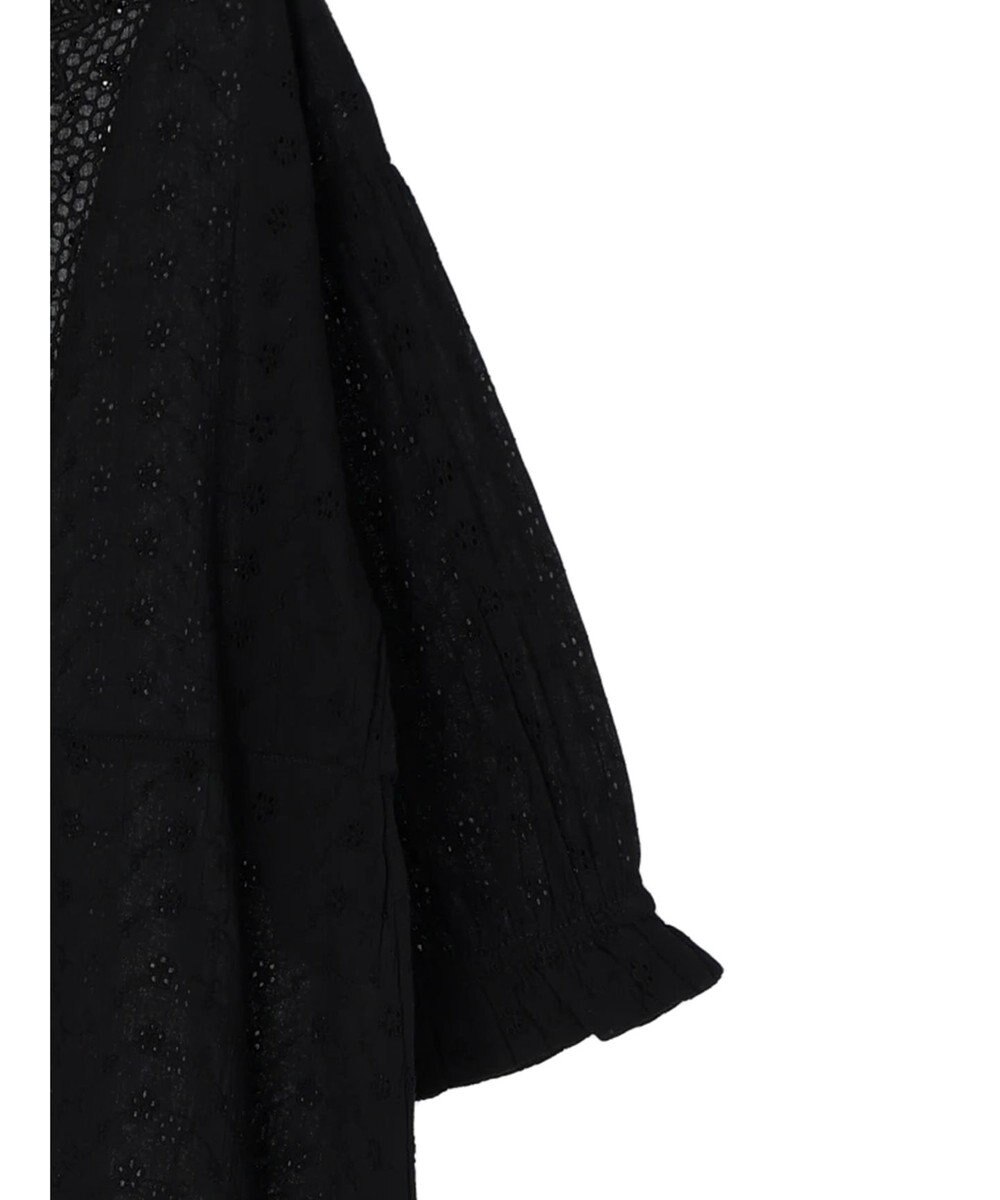 Green Parks Ｉ　胸元レース７分袖ワンピース 