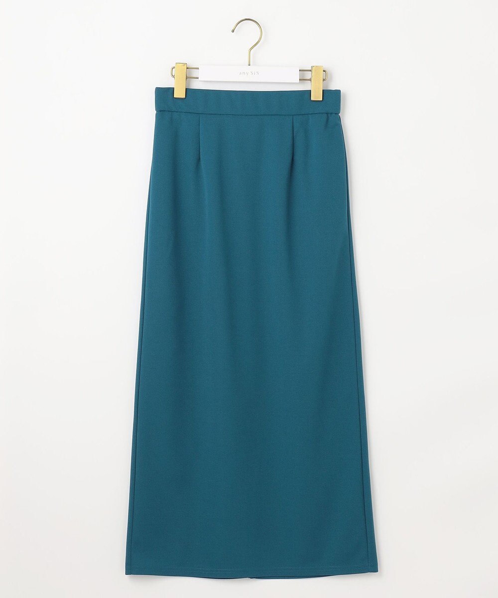 ANY SIS S 【UVケア ・ストレッチ・洗える】2WAYジョーゼットジャージーナロー スカート 