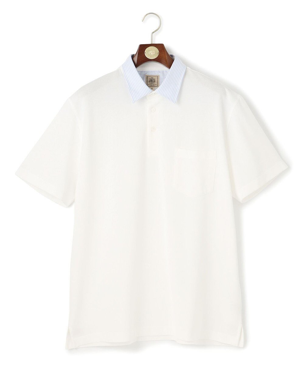 J.PRESS MEN 【KING SIZE】【WEB限定】【ビジネス対応 / 吸水速乾】カノコインレイ ポロシャツ 