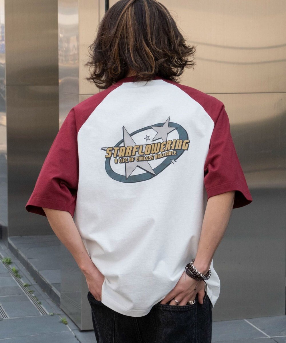 WEGO 【ユニセックス着用ITEM】ラグラングラフィックBIG　T（SS） 