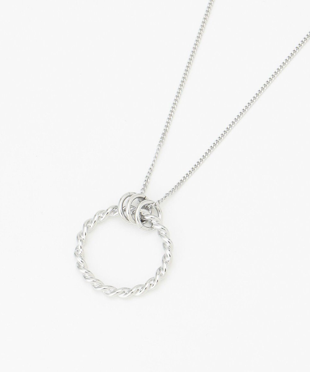 J.PRESS LADIES ツイストサークル ワントップ ネックレス 