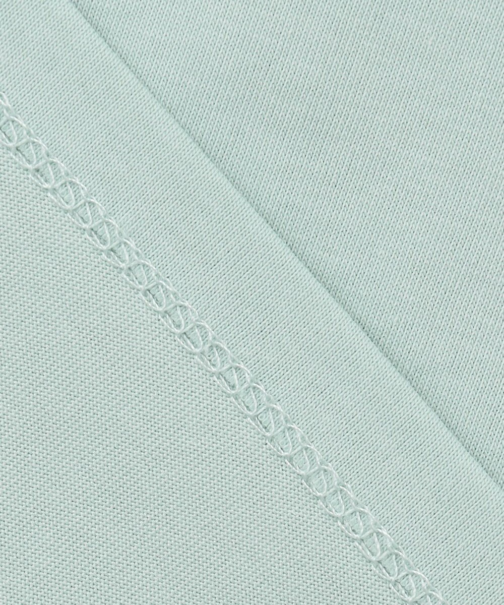 ANY SIS 【UVケア】プレーティングジャージー タックスリーブ カットソー 