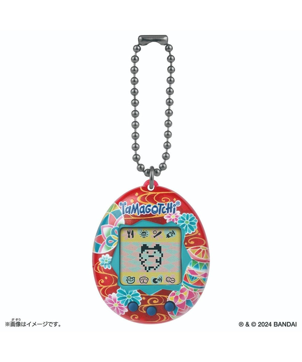 WEGO 【オリジナルたまごっち】Original Tamagotchi 手まりに流水 inspired by 加賀友禅 柄1