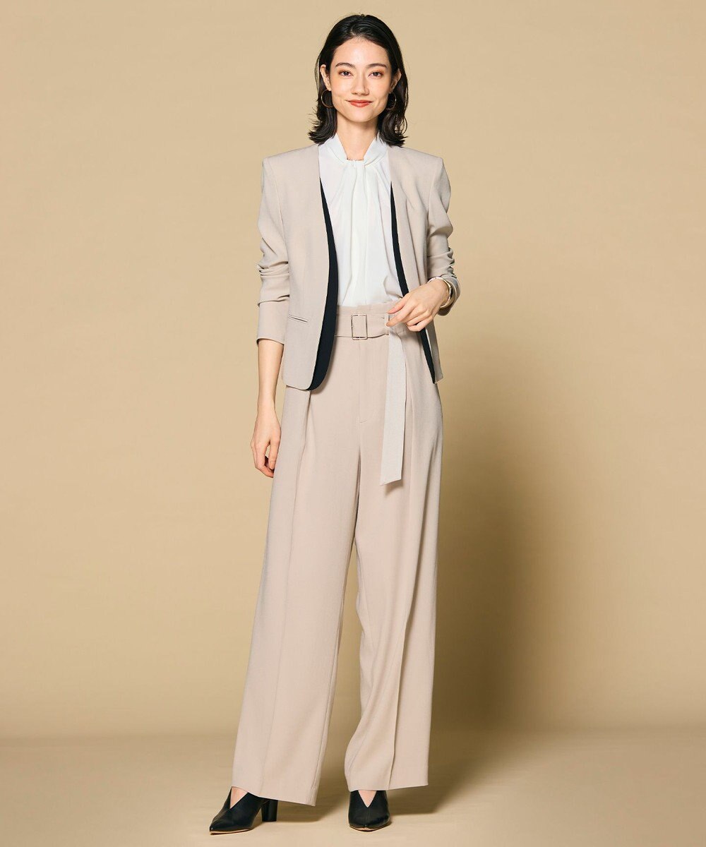 BEIGE， CINDY / ダブルカラージャケット 