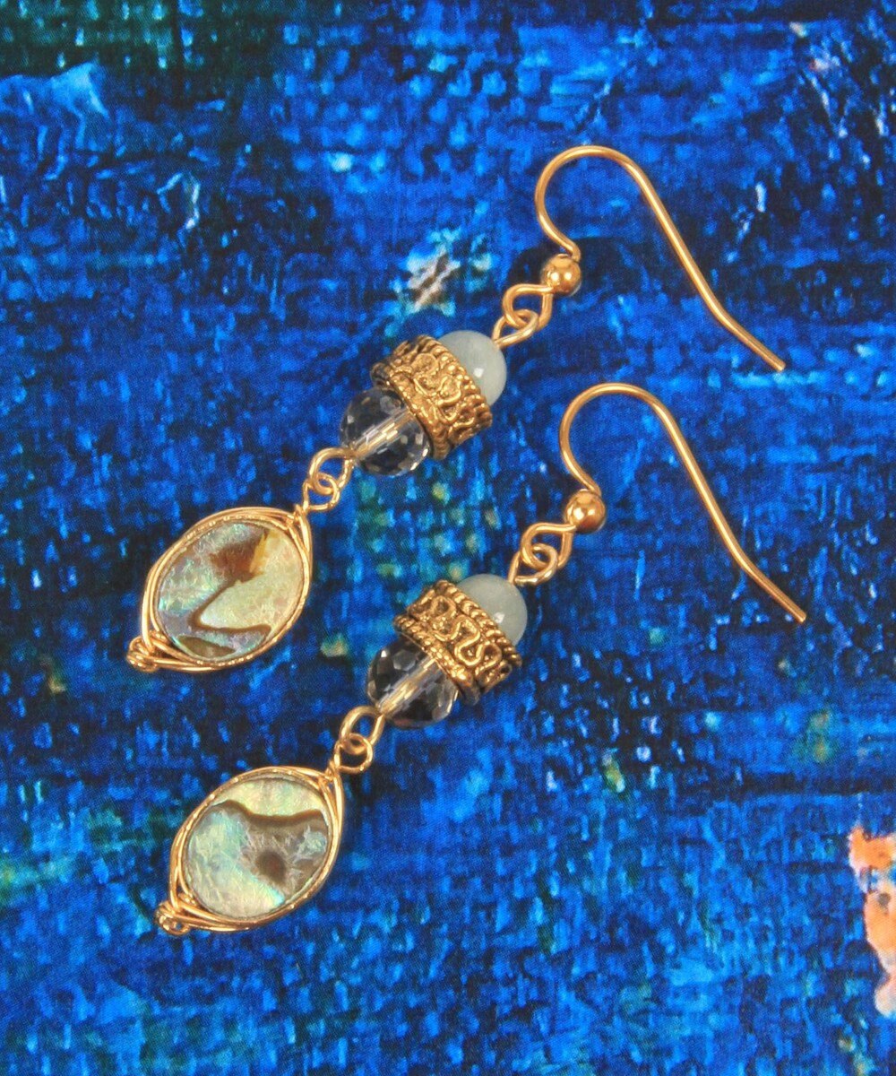 シェルアクセサリー K14gf アバロンシェル 天然石ミックスピアス Wythe Charm ファッション通販 公式通販 オンワード クローゼット