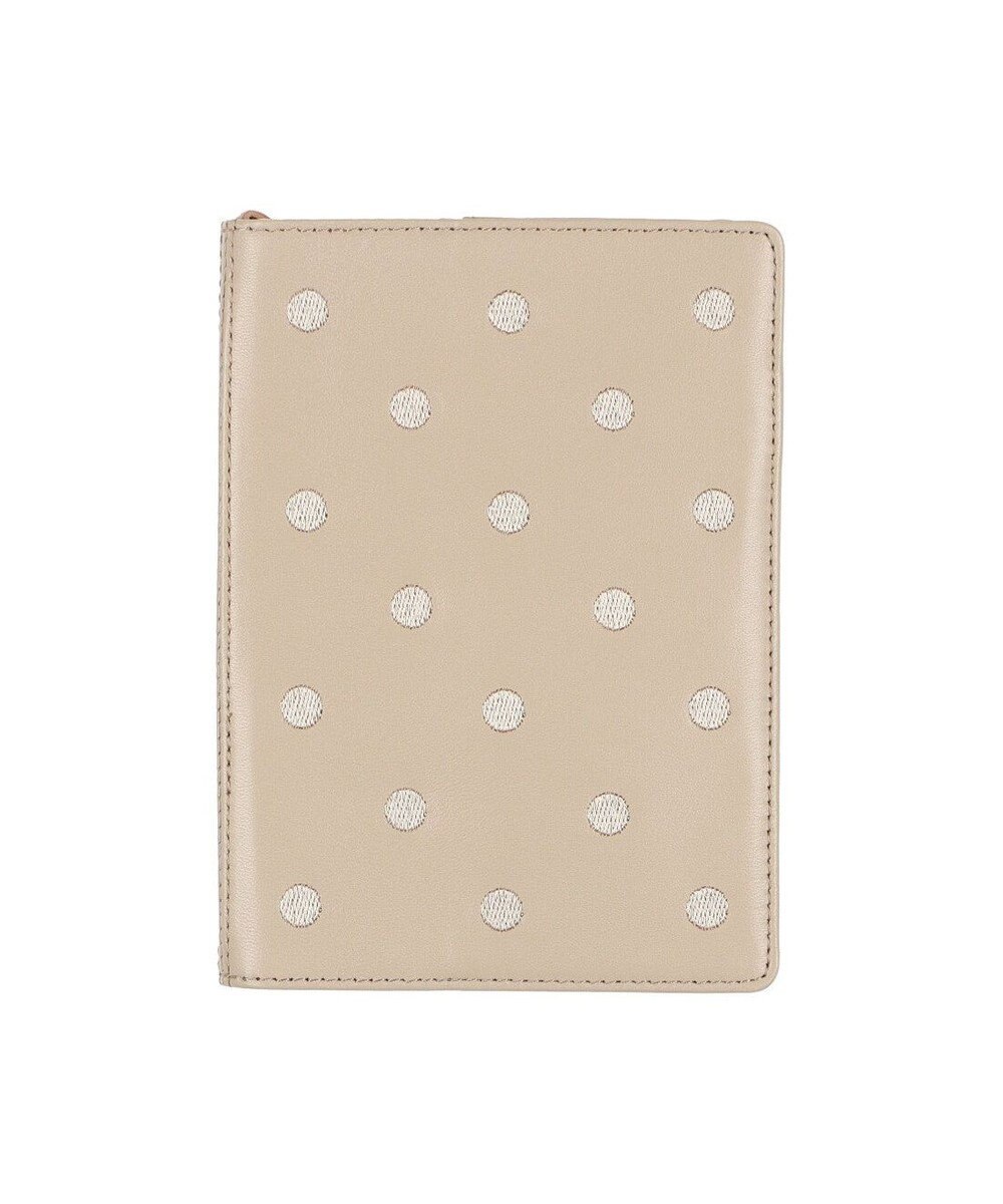 UNBILLION ペルケ perche / ドット刺繍B6手帳カバー 