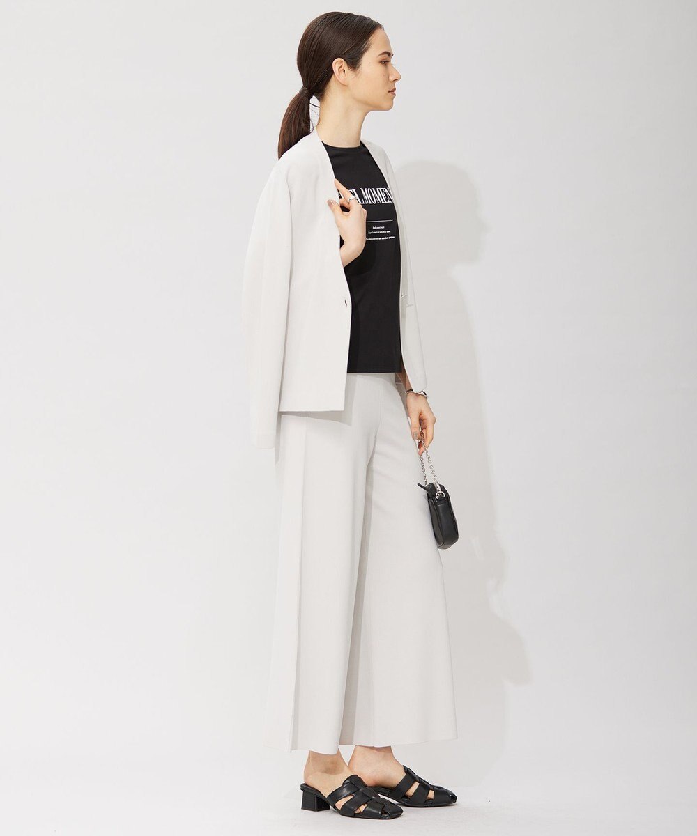 ICB L 【セットアップ対応】ハイゲージスムース ノーカラージャケット 