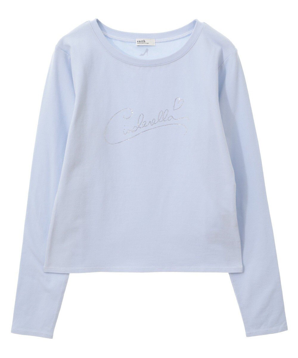 earth music&ecology シンデレラ／ビジューロゴプルオーバー 