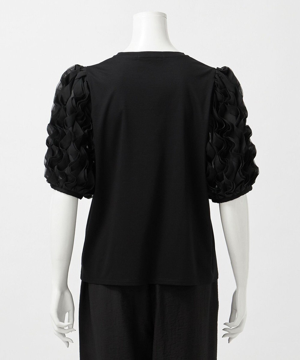 23区 S 【GOLD LABEL】エンブロイダリー コンビ TEE 