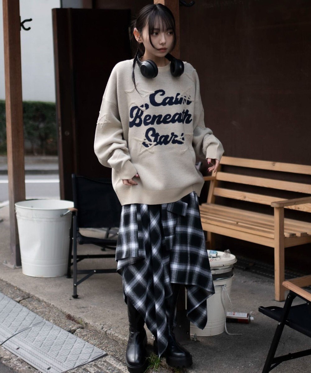 WEGO 【ユニセックス着用ITEM】パイルジャガードプルオーバー 