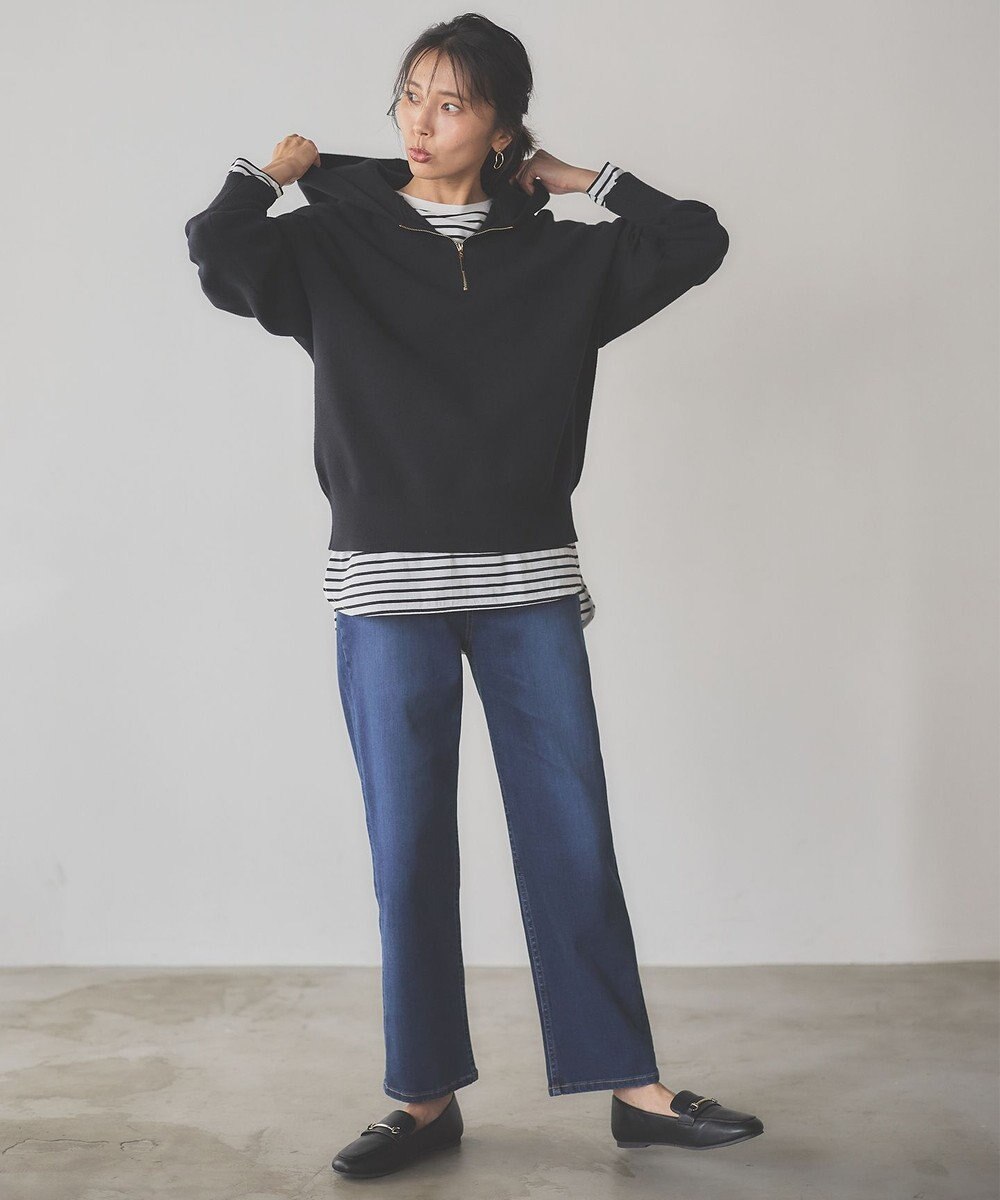 ANY 【ストレッチ】コンフォート美脚 デニムパンツ 