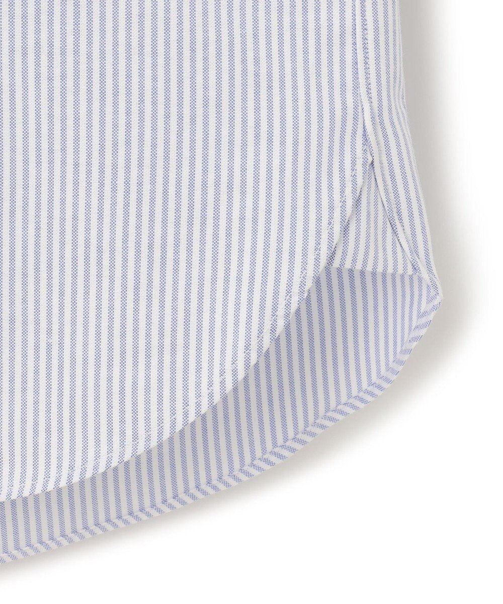 J.PRESS MEN 【J.PRESS BASIC】アービングボタンダウンキャンディストライプ 半袖シャツ 