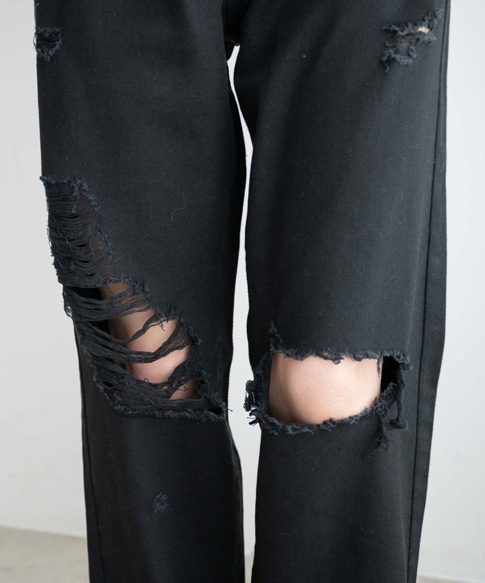 WEGO ヘビークラッシュローライズパンツ 