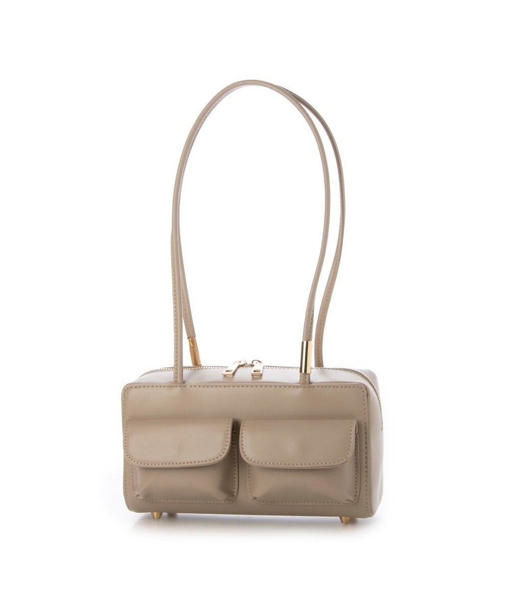 UNBILLION カシュカシュ cachecache / ダブルポケットロングハンドルボストンバッグ 