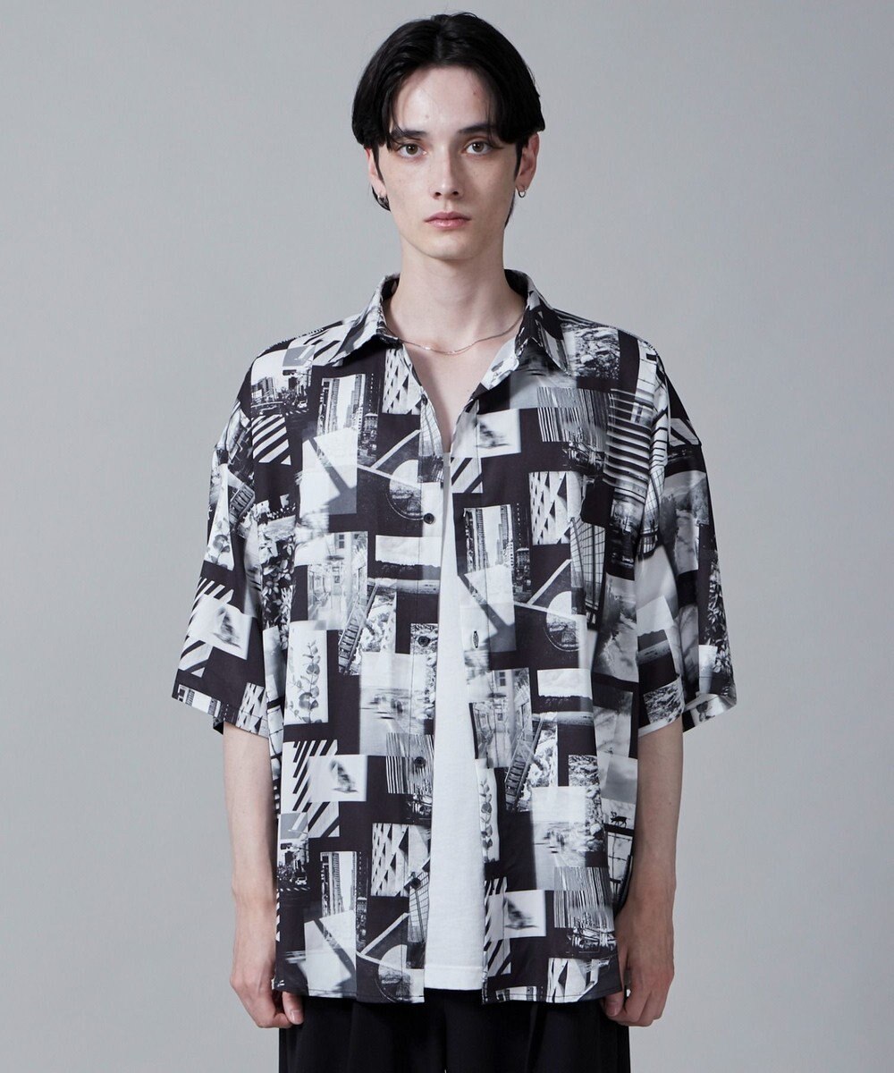 WEGO アムンゼンパターンBIGシャツ（S） 