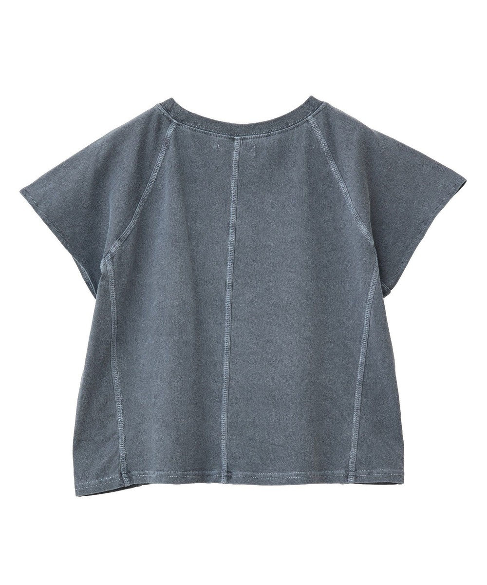 CRAFT STANDARD BOUTIQUE ヴィンテージ加工ロゴプリントノースリーブＰＯ 